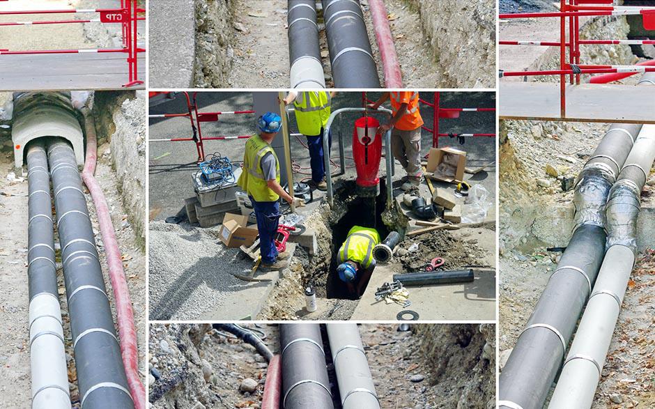 travaux assainissement Houdan